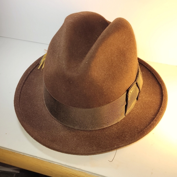 Vintage Mens Fedora Hat - Picture 1 of 6